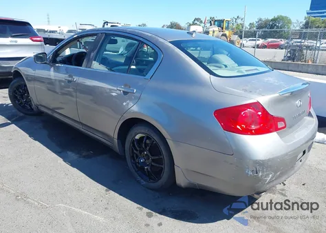 2008 Infiniti G35 Journey from USA, damaged, VIN JNKBV61EX8M227724